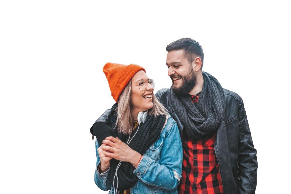 Couple Smiling